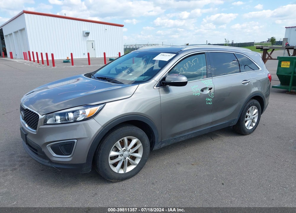 2017 KIA SORENTO 2.4L LX VIN: 5XYPG4A31HG303286