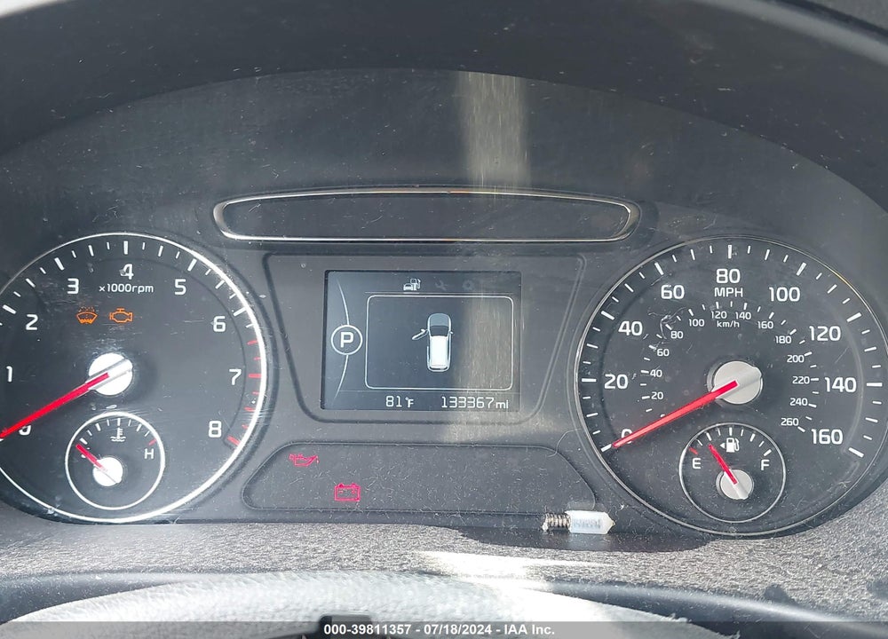 2017 KIA SORENTO 2.4L LX VIN: 5XYPG4A31HG303286