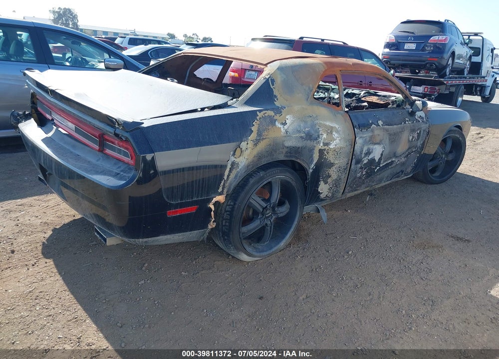 2012 DODGE CHALLENGER R/T VIN: 2C3CDYBT7CH105551