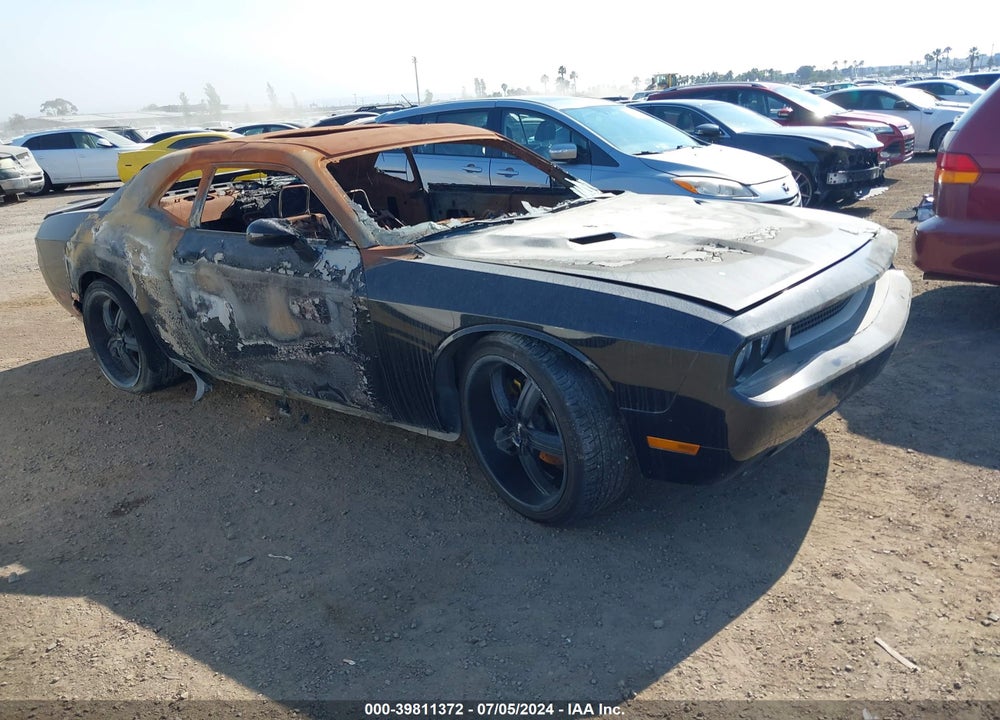 2012 DODGE CHALLENGER R/T VIN: 2C3CDYBT7CH105551