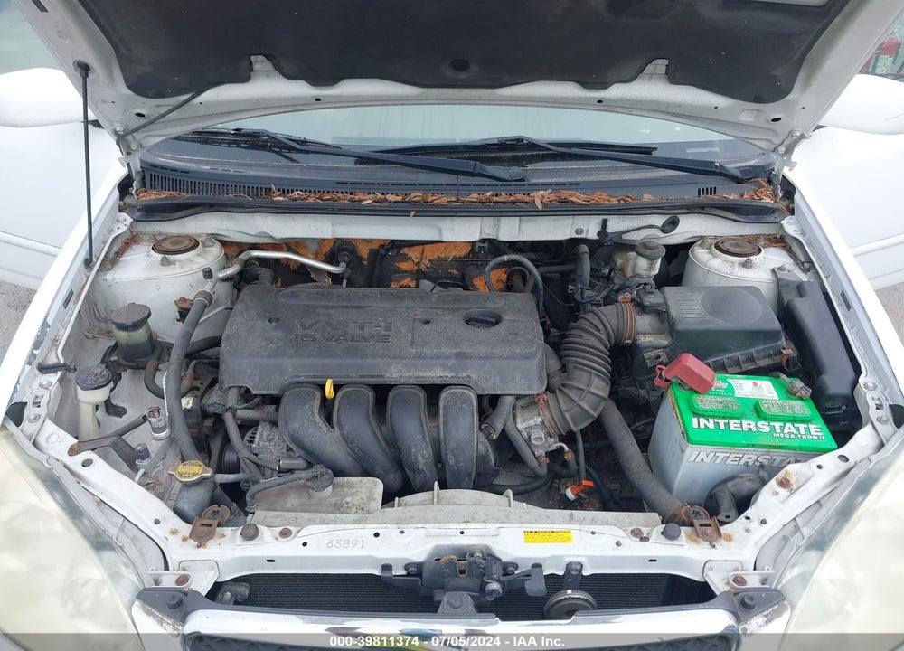 2006 TOYOTA COROLLA LE VIN: 2T1BR32E36C595210