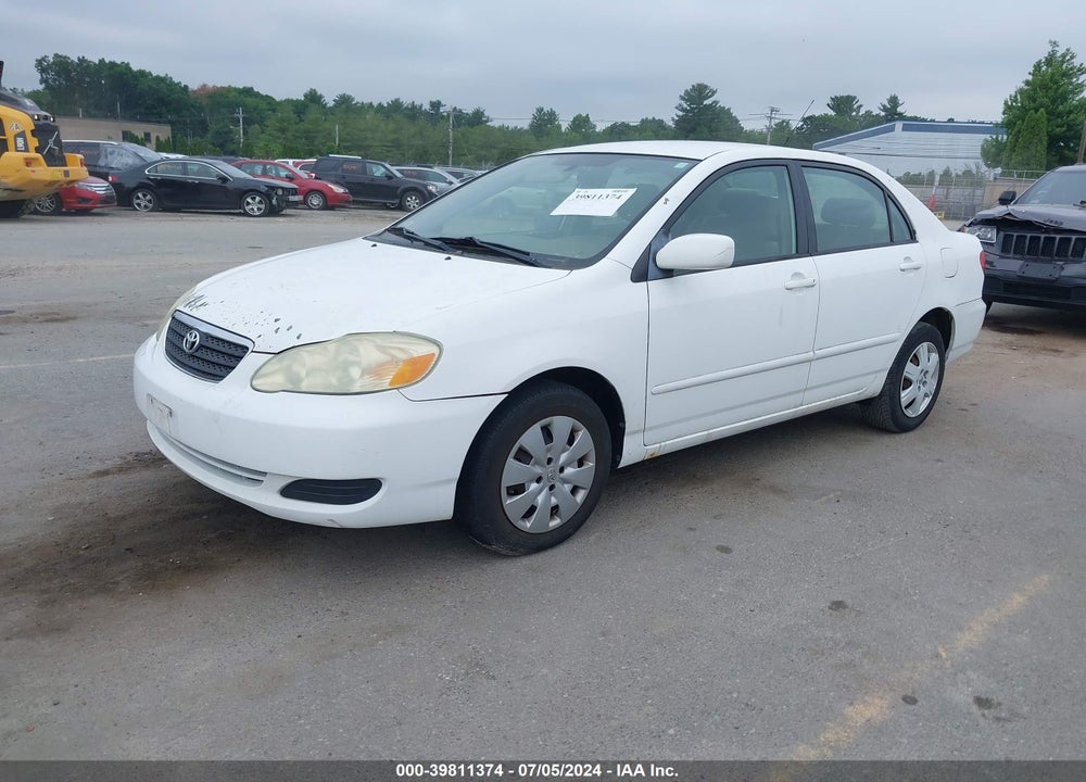 2006 TOYOTA COROLLA LE VIN: 2T1BR32E36C595210