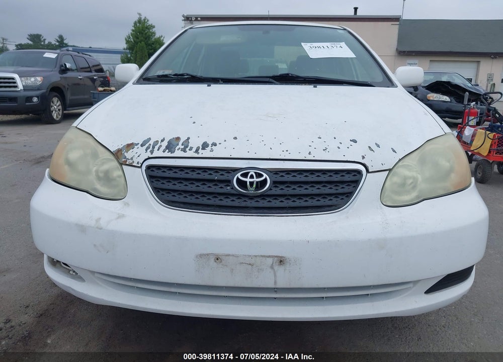 2006 TOYOTA COROLLA LE VIN: 2T1BR32E36C595210