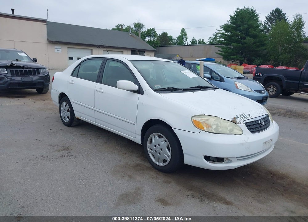 2006 TOYOTA COROLLA LE VIN: 2T1BR32E36C595210