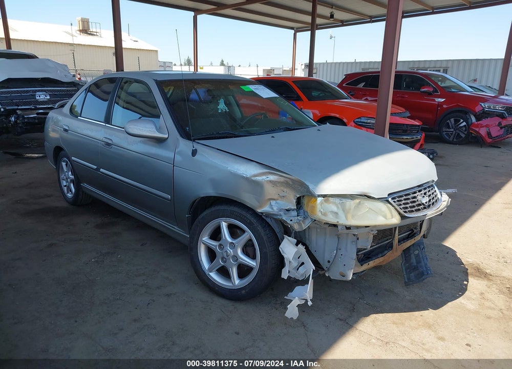 2001 NISSAN SENTRA SE- VIN: 3N1BB51DX1L121255