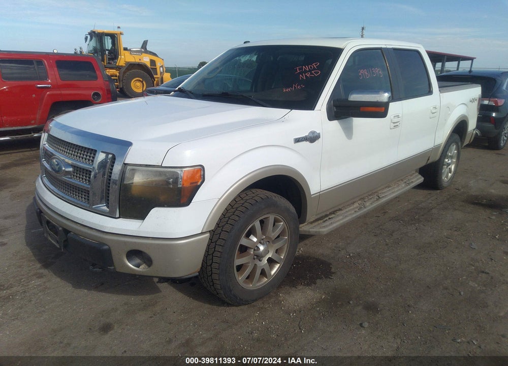 2009 FORD F-150 FX4/KING RANCH/LARIAT/PLATINUM/XL/XLT VIN: 1FTPW14V79KC54606