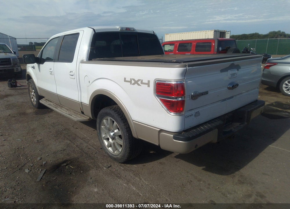 2009 FORD F-150 FX4/KING RANCH/LARIAT/PLATINUM/XL/XLT VIN: 1FTPW14V79KC54606