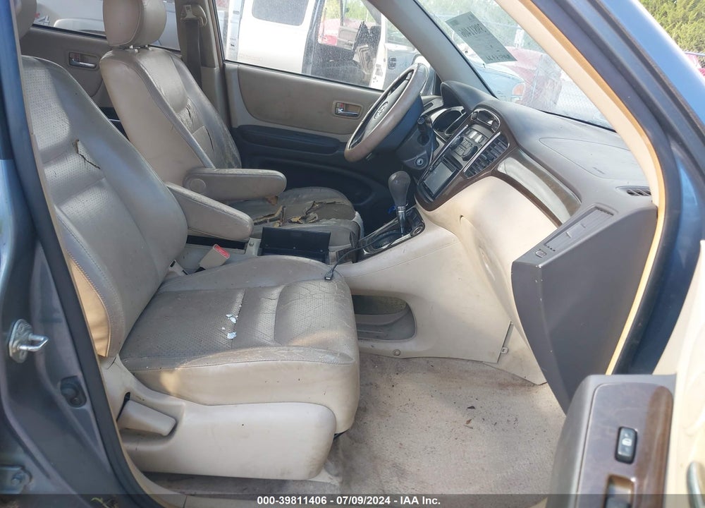 2003 TOYOTA HIGHLANDER LIMITED V6 VIN: JTEGF21A930072508