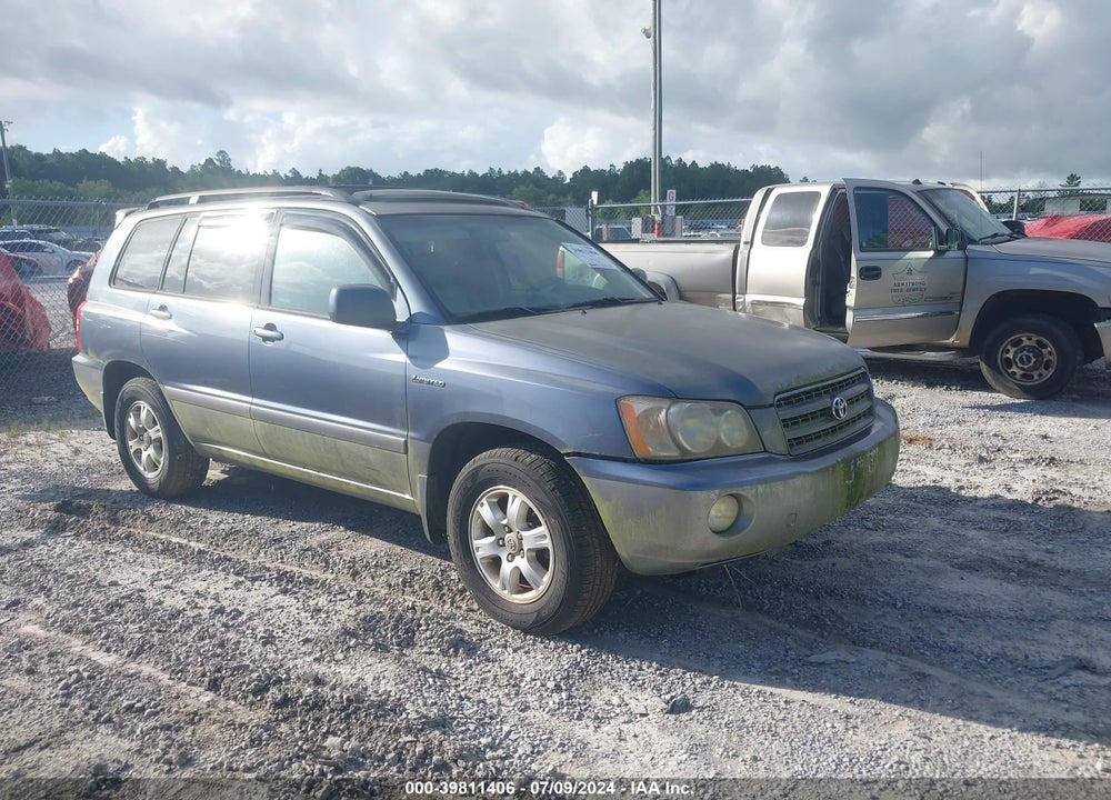 2003 TOYOTA HIGHLANDER LIMITED V6 VIN: JTEGF21A930072508