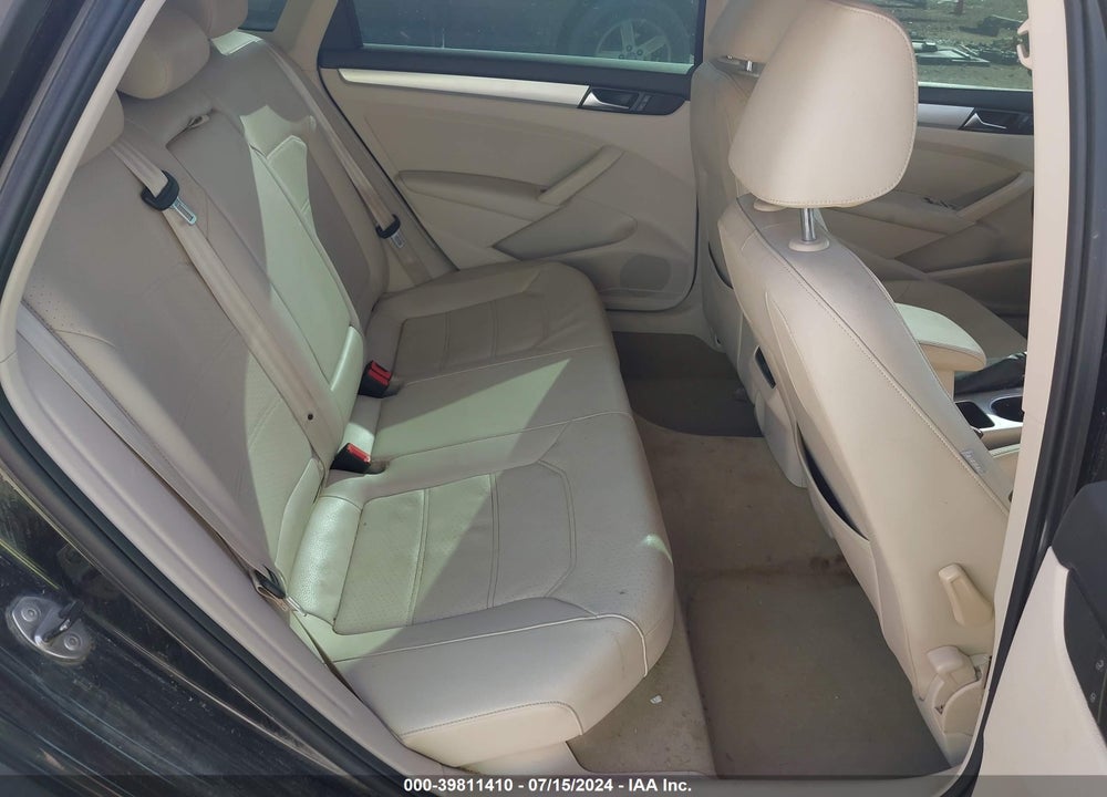 2013 VOLKSWAGEN PASSAT VIN: 1VWBN7A34DC132255
