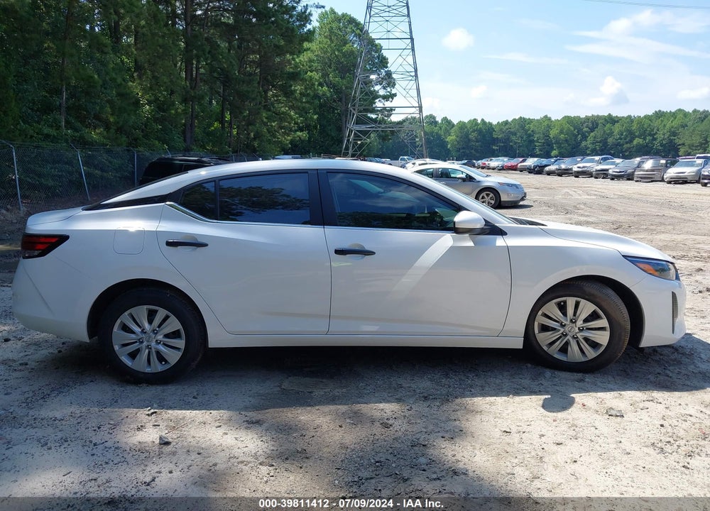 2024 NISSAN SENTRA S XTRONIC CVT VIN: 3N1AB8BVXRY309194
