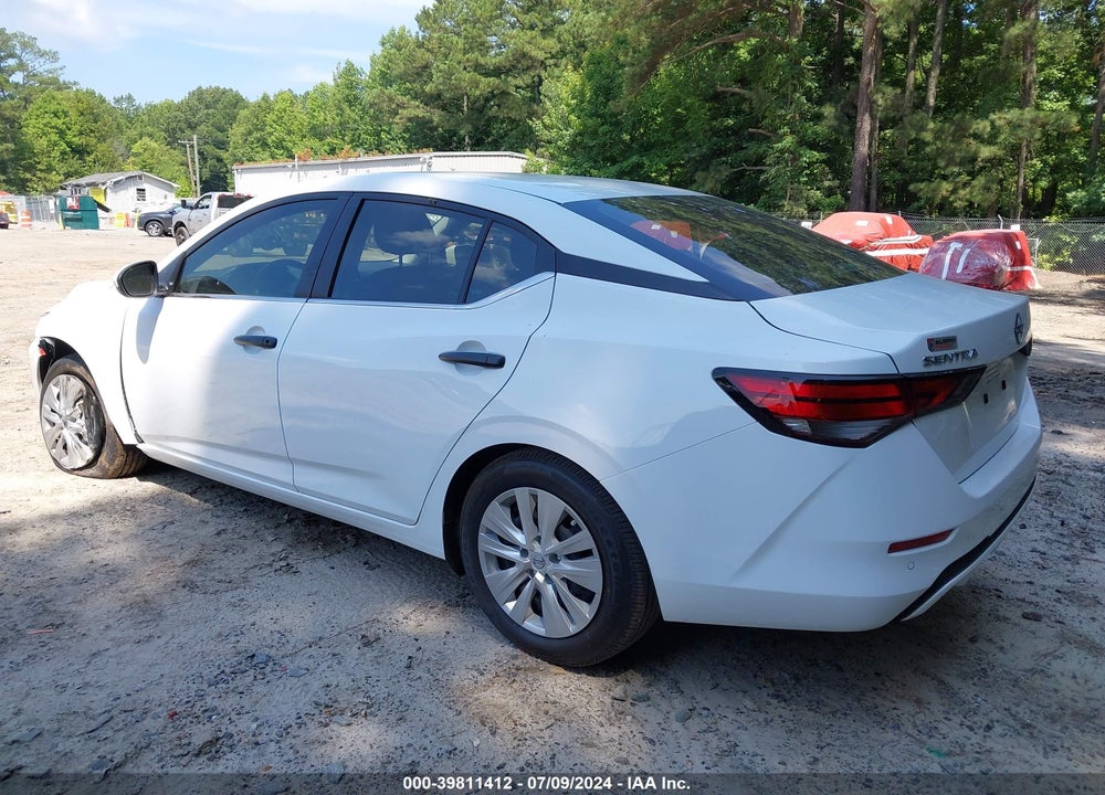 2024 NISSAN SENTRA S XTRONIC CVT VIN: 3N1AB8BVXRY309194