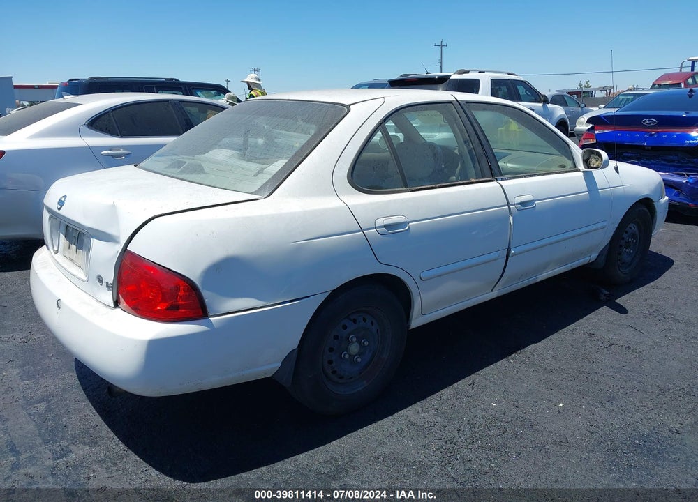 2004 NISSAN SENTRA 1.8S VIN: 3N1CB51DX4L486138