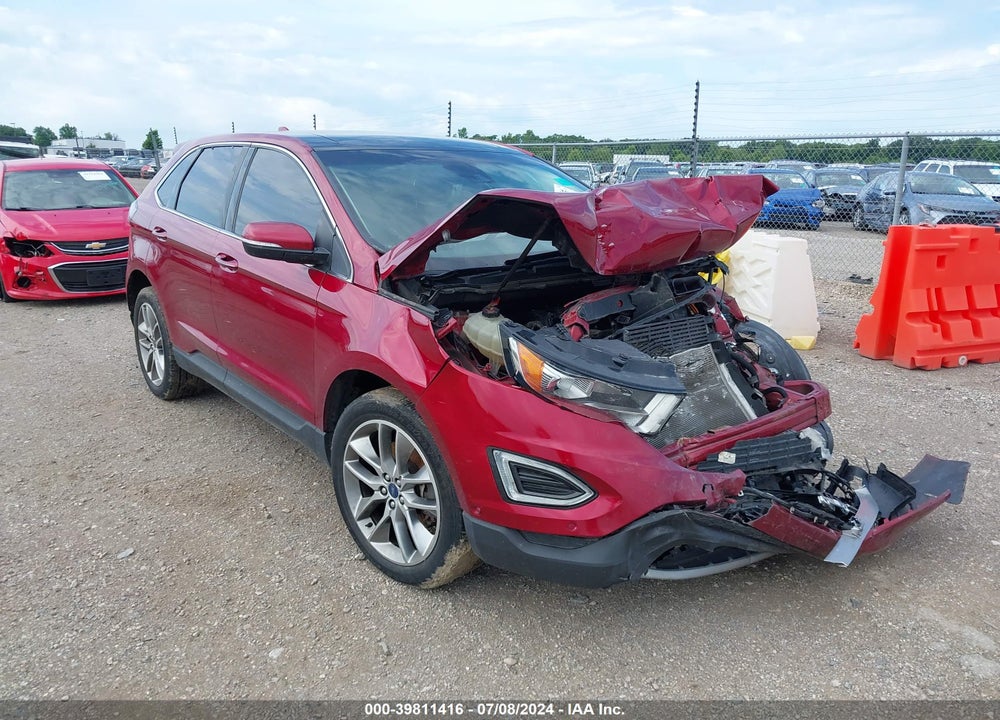 2016 FORD EDGE VIN: 2FMPK4K85GBB17967