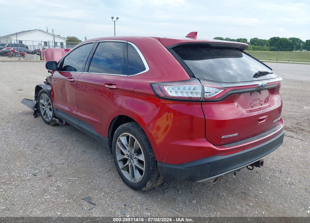 2016 FORD EDGE VIN: 2FMPK4K85GBB17967