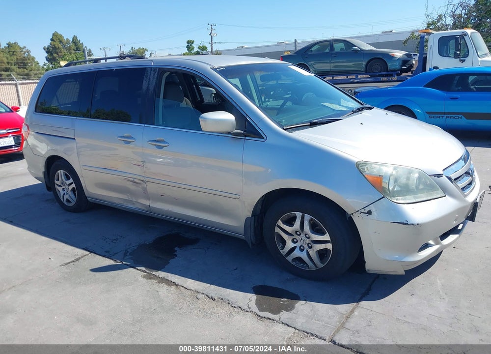 2007 HONDA ODYSSEY EX VIN: 5FNRL38437B420015