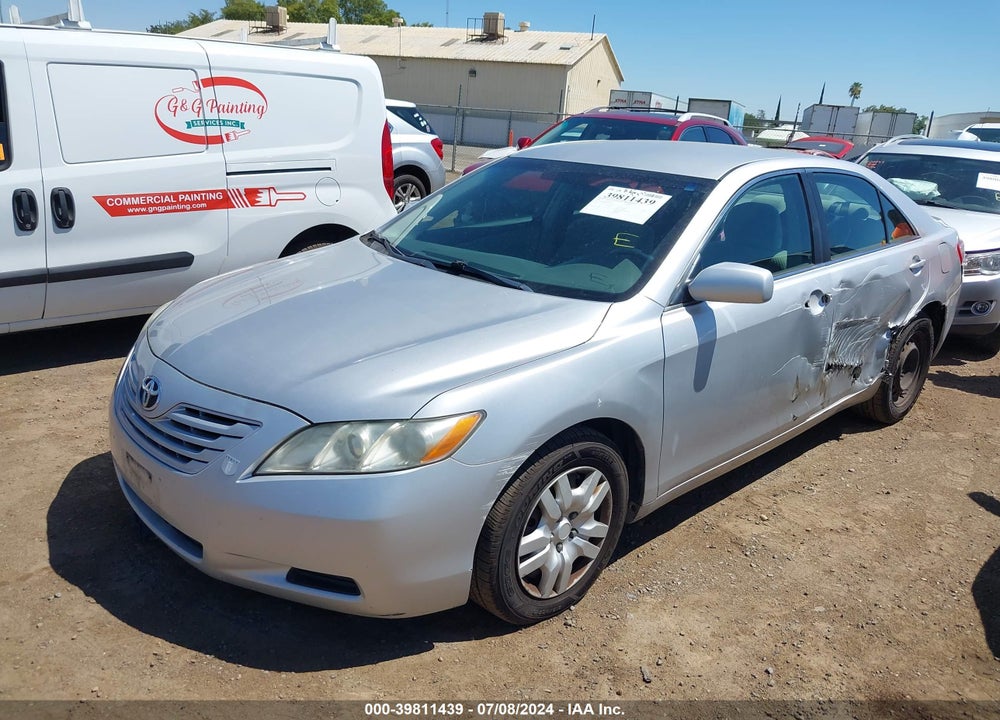 2008 TOYOTA CAMRY LE VIN: 4T1BE46K88U205494