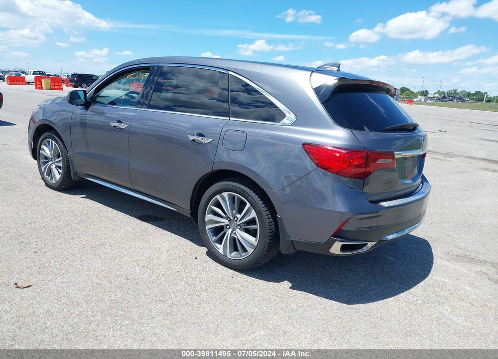 2017 ACURA MDX TECHNOLOGY PACKAGE VIN: 5FRYD4H54HB006748