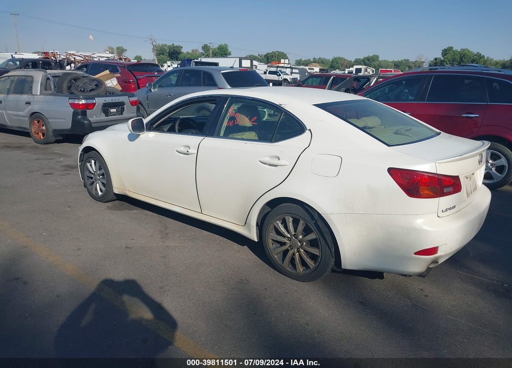 2006 LEXUS IS 250 VIN: JTHCK262262006759