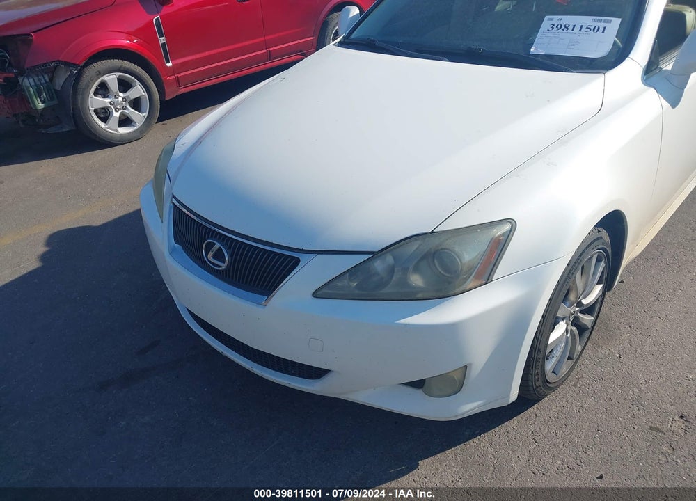 2006 LEXUS IS 250 VIN: JTHCK262262006759