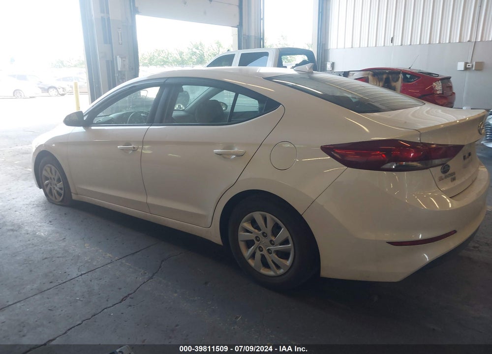 2017 HYUNDAI ELANTRA SE VIN: 5NPD74LF9HH201088