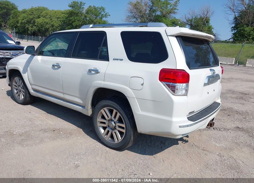 2013 TOYOTA 4RUNNER LIMITED VIN: JTEBU5JR0D5115273