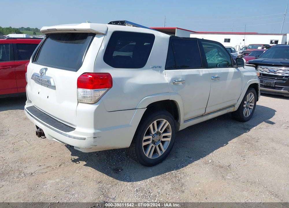 2013 TOYOTA 4RUNNER LIMITED VIN: JTEBU5JR0D5115273