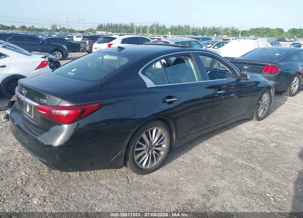 2021 INFINITI Q50 LUXE VIN: JN1EV7BP9MM702751