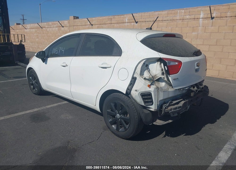 2013 KIA RIO EX VIN: KNADN5A35D6227693