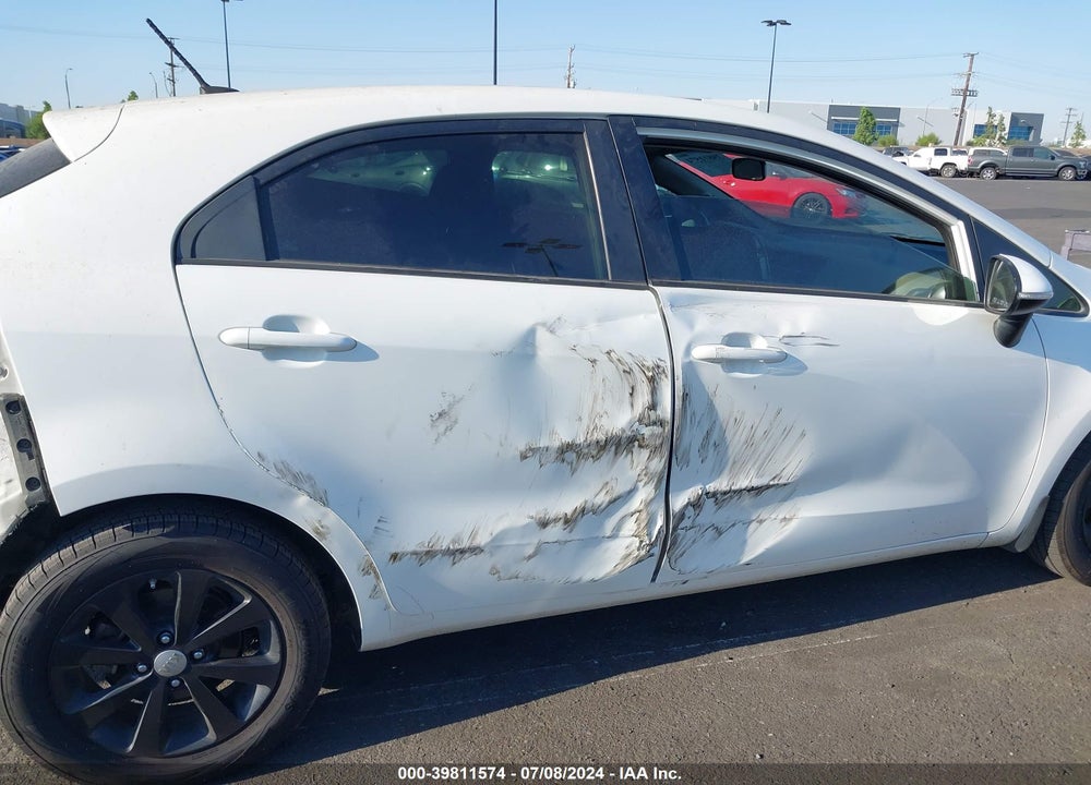 2013 KIA RIO EX VIN: KNADN5A35D6227693