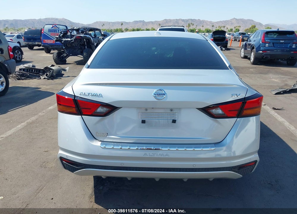 2022 NISSAN ALTIMA SV FWD VIN: 1N4BL4DV1NN397196