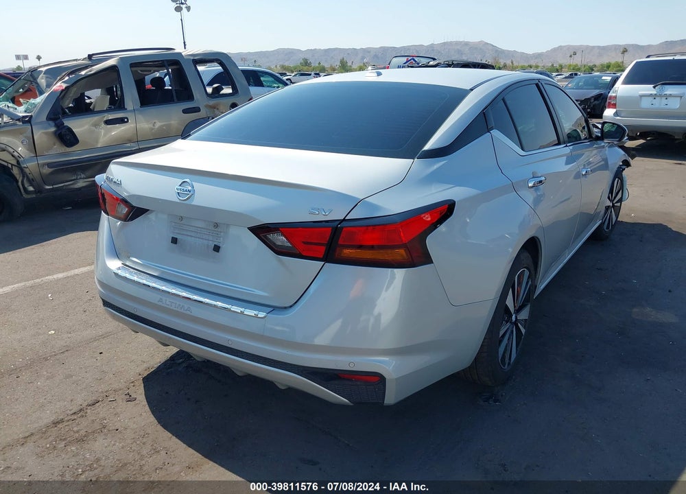 2022 NISSAN ALTIMA SV FWD VIN: 1N4BL4DV1NN397196