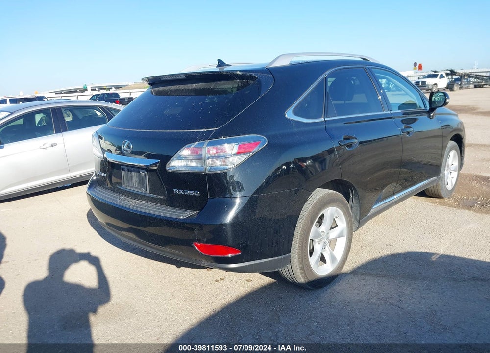 2010 LEXUS RX 350 VIN: 2T2ZK1BA4AC012975