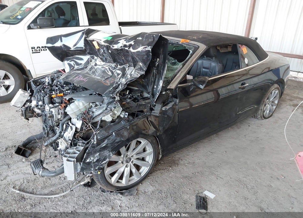 2018 AUDI A5 2.0T PREMIUM VIN: WAUYNGF58JN008509