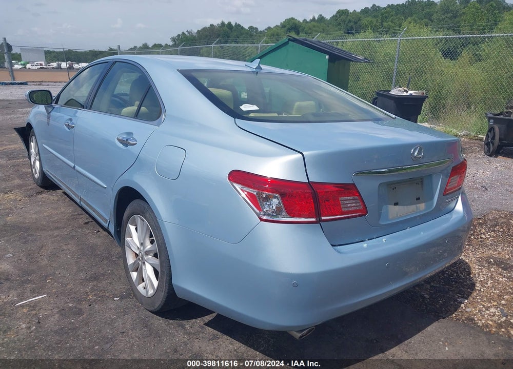 2012 LEXUS ES 350 VIN: JTHBK1EGXC2498309