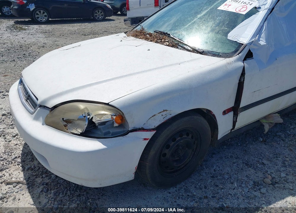 1998 HONDA CIVIC LX VIN: 2HGEJ6679WH613783
