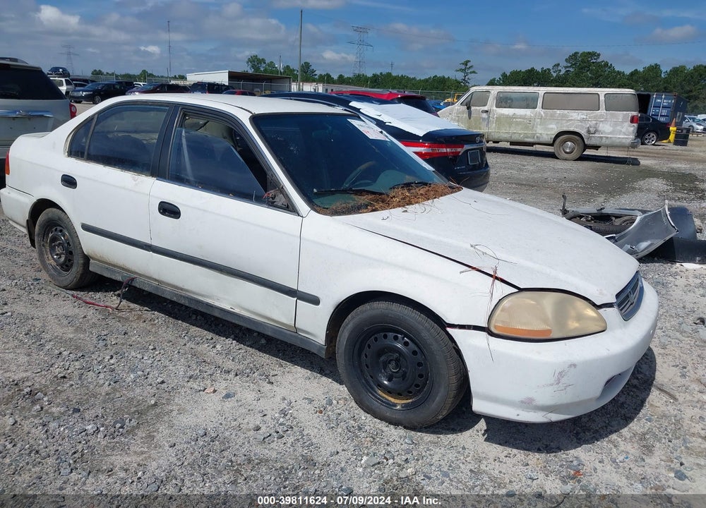 1998 HONDA CIVIC LX VIN: 2HGEJ6679WH613783
