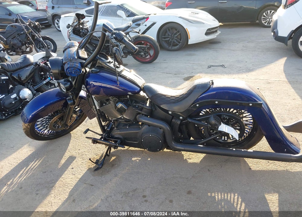 2014 HARLEY-DAVIDSON FLSTFB FATBOY LO VIN: 1HD1JNV33EB047437