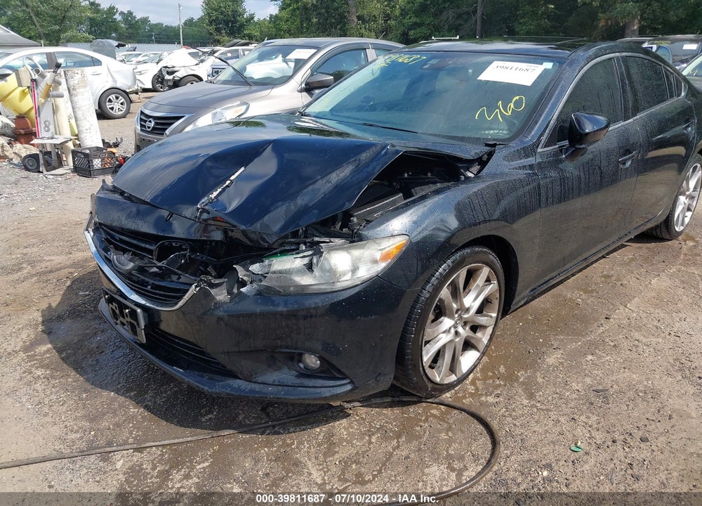 2014 MAZDA 6 I GRAND TOURING VIN: JM1GJ1W60E1138135