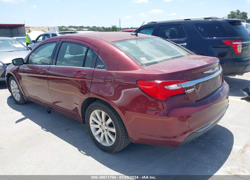 2012 CHRYSLER 200 TOURING VIN: 1C3CCBBBXCN140132