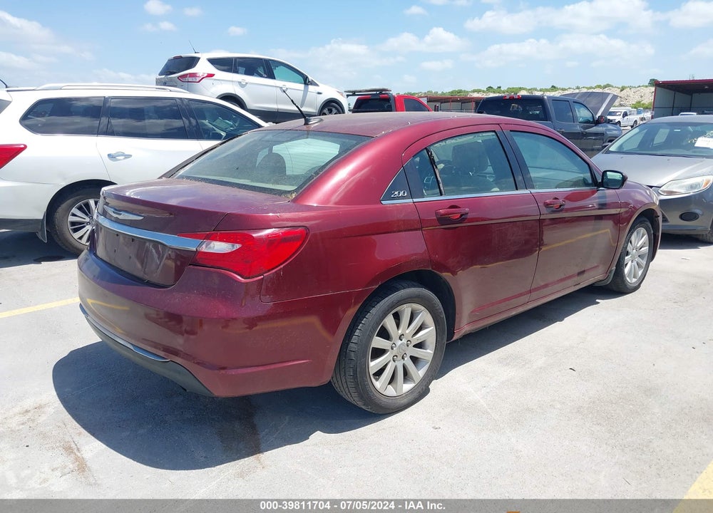 2012 CHRYSLER 200 TOURING VIN: 1C3CCBBBXCN140132