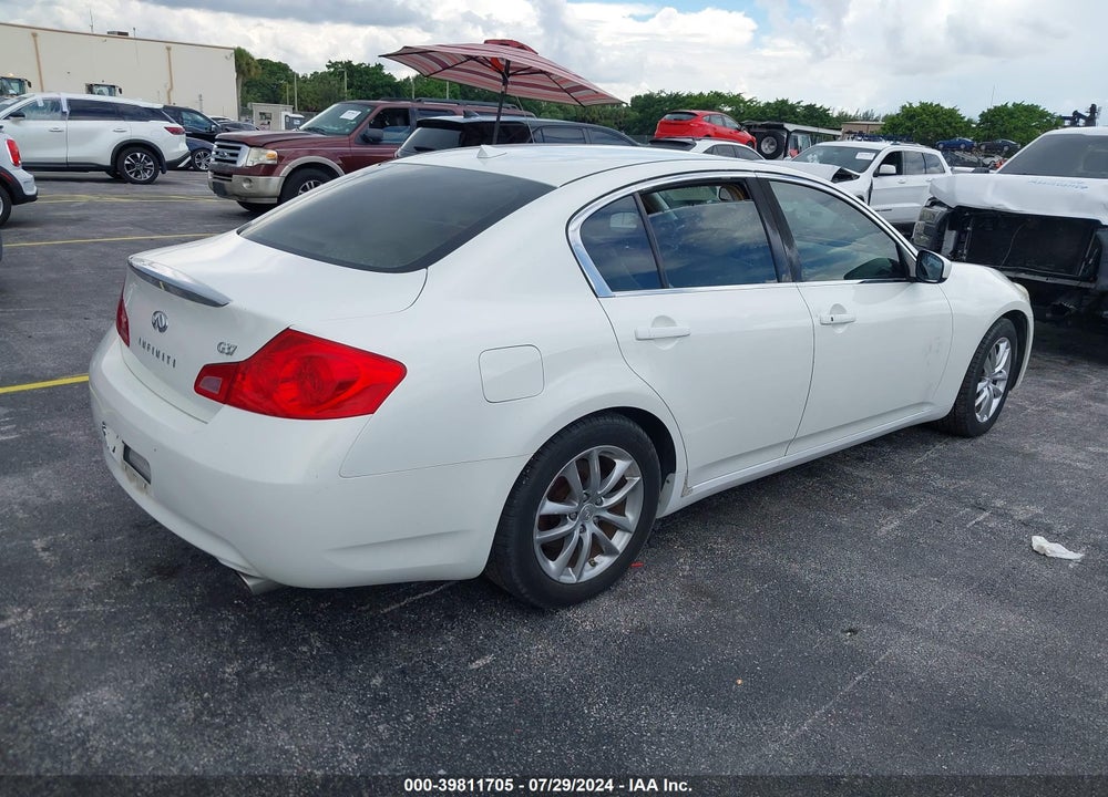 2009 INFINITI G37 JOURNEY VIN: JNKCV61E69M302652