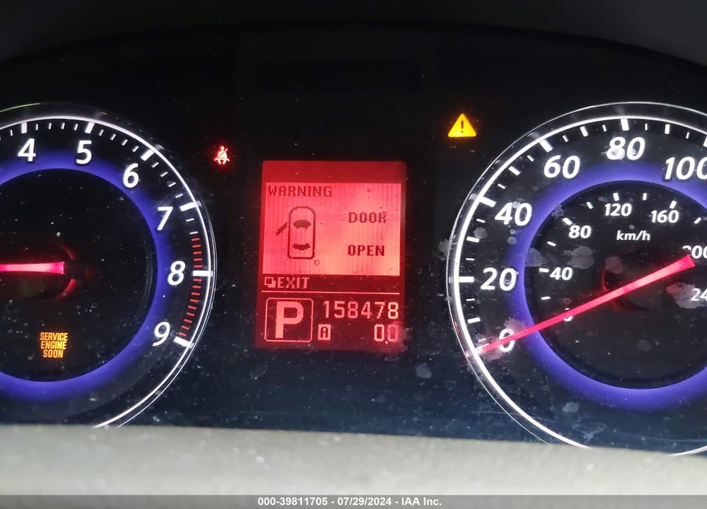 2009 INFINITI G37 JOURNEY VIN: JNKCV61E69M302652