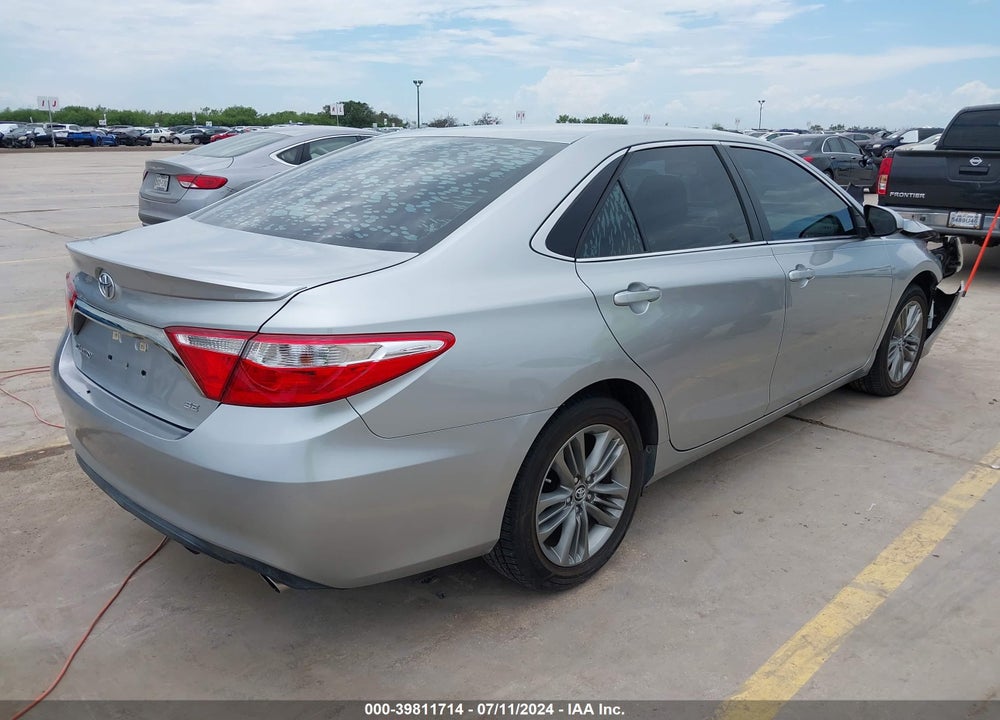 2016 TOYOTA CAMRY SE VIN: 4T1BF1FK2GU166881