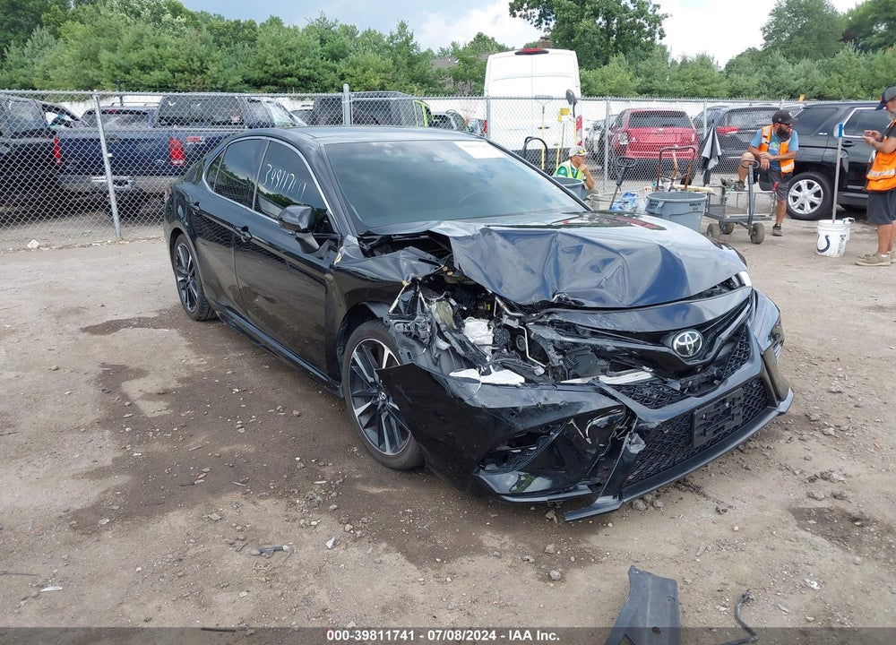 2018 TOYOTA CAMRY XSE V6 VIN: 4T1BZ1HK0JU502863