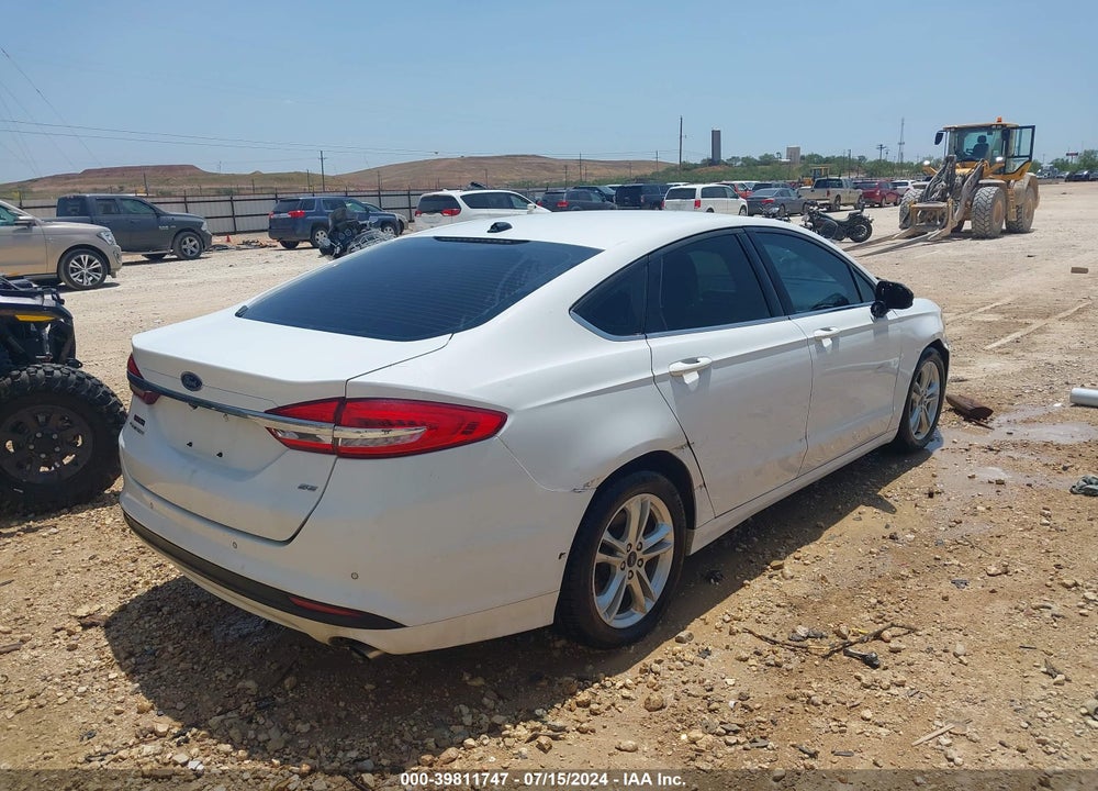 2018 FORD FUSION SE VIN: 3FA6P0H78JR171190