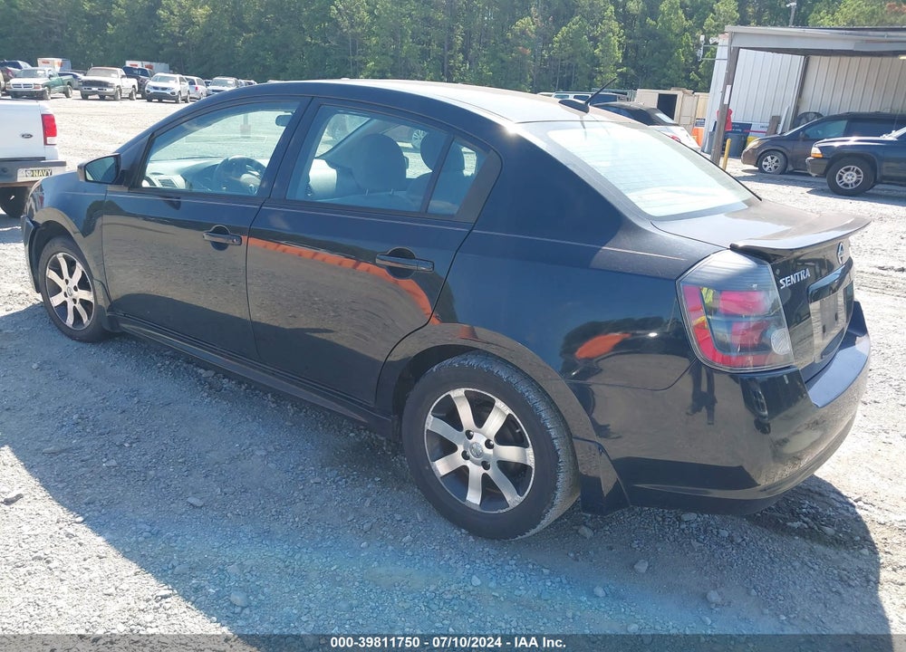 2012 NISSAN SENTRA 2.0 SR VIN: 3N1AB6AP9CL658343