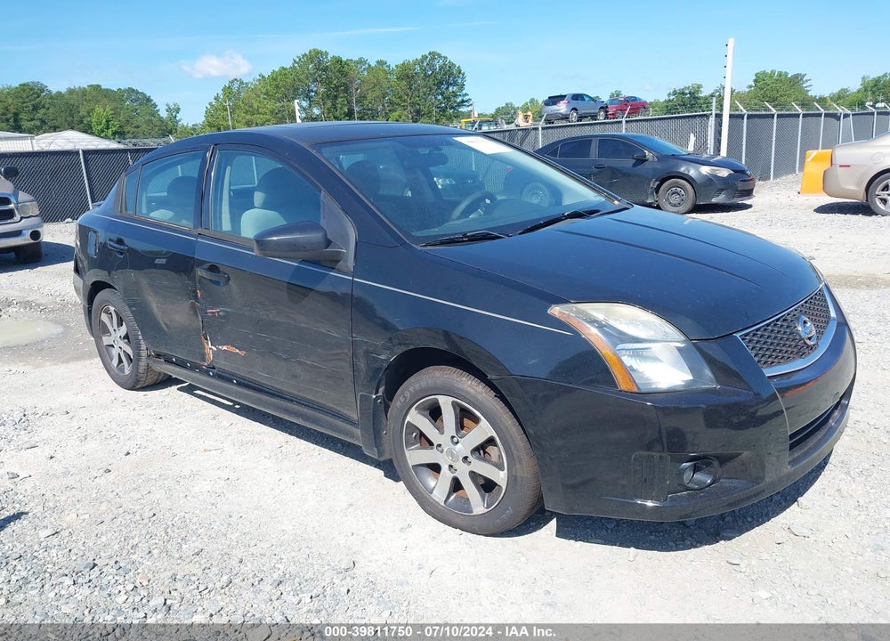 2012 NISSAN SENTRA 2.0 SR VIN: 3N1AB6AP9CL658343