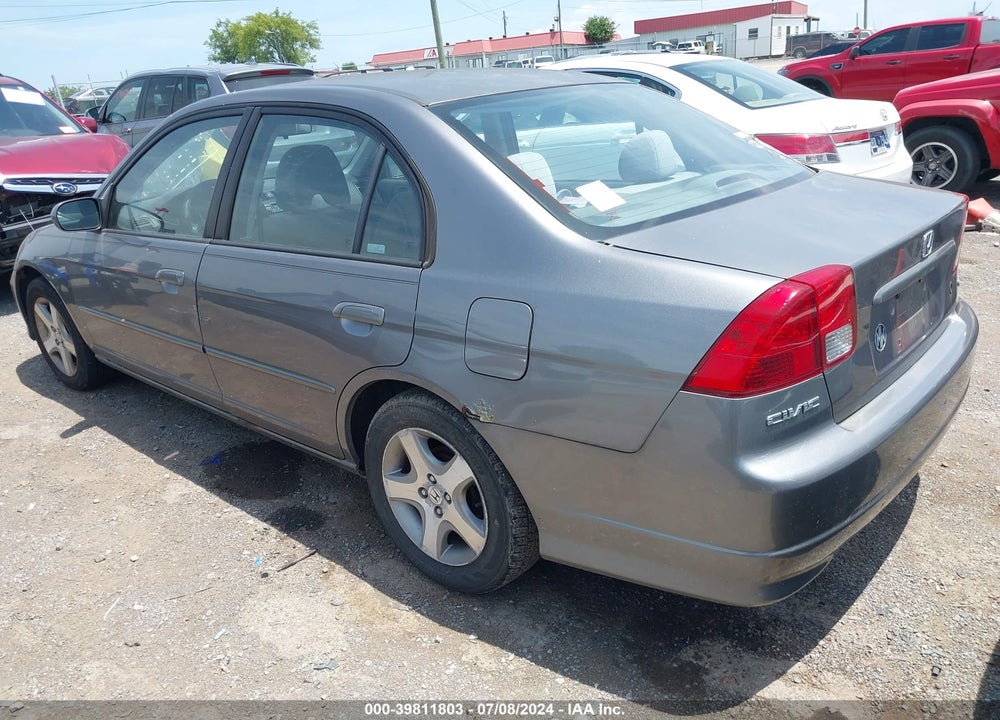 2005 HONDA CIVIC EX VIN: 1HGES26715L002282