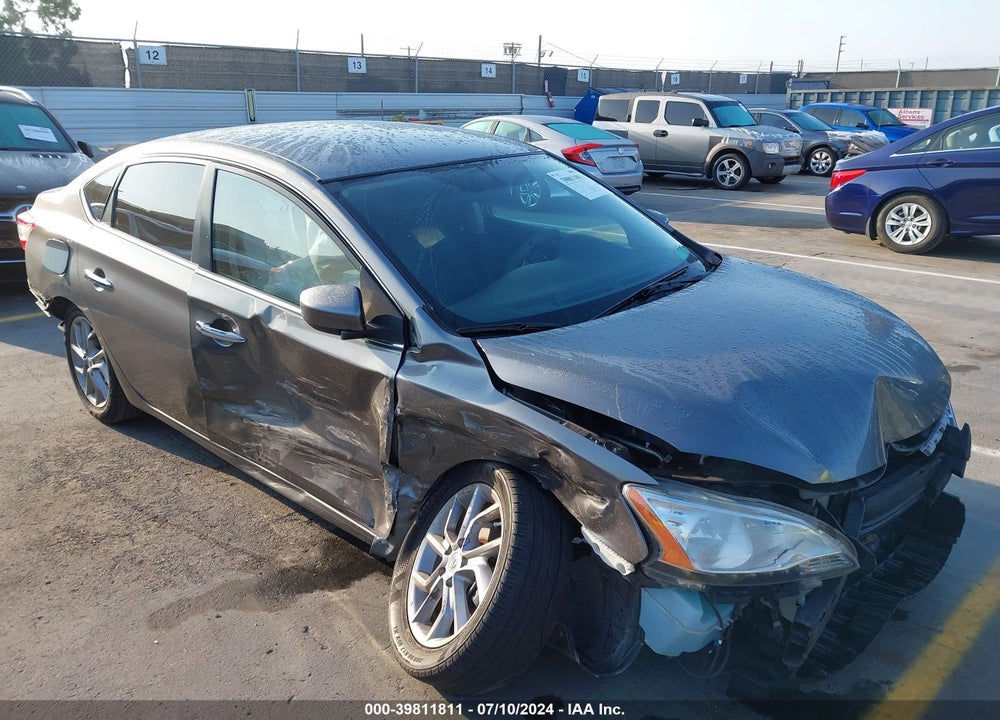 2015 NISSAN SENTRA S VIN: 3N1AB7AP9FY360162